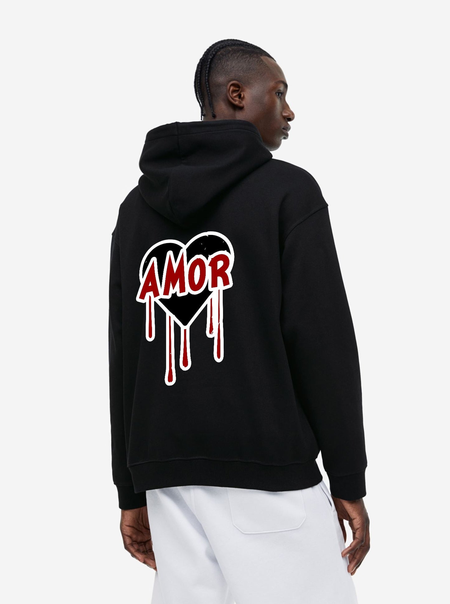 Sweat à capuche Amor