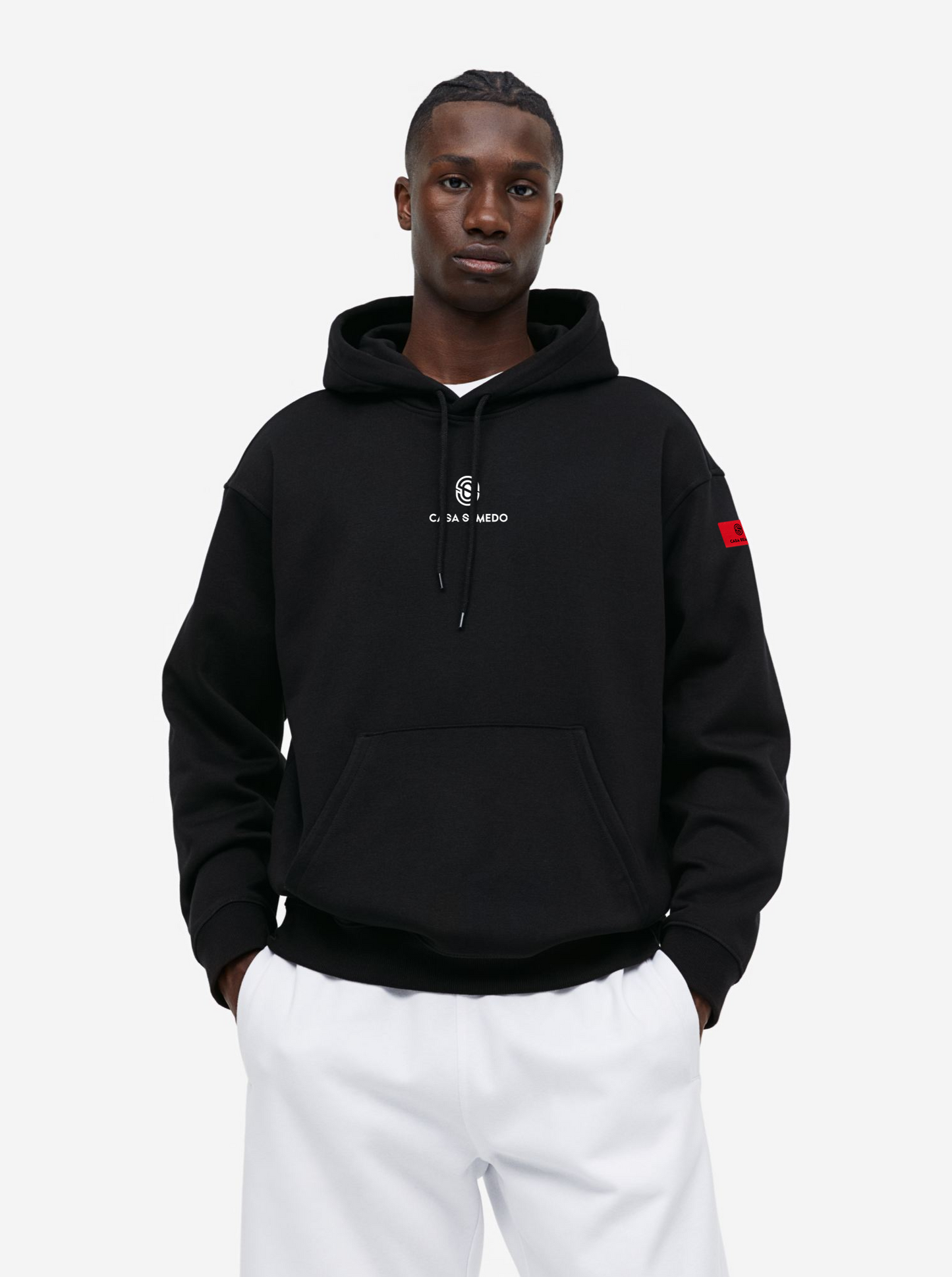 Sweat à capuche Preto